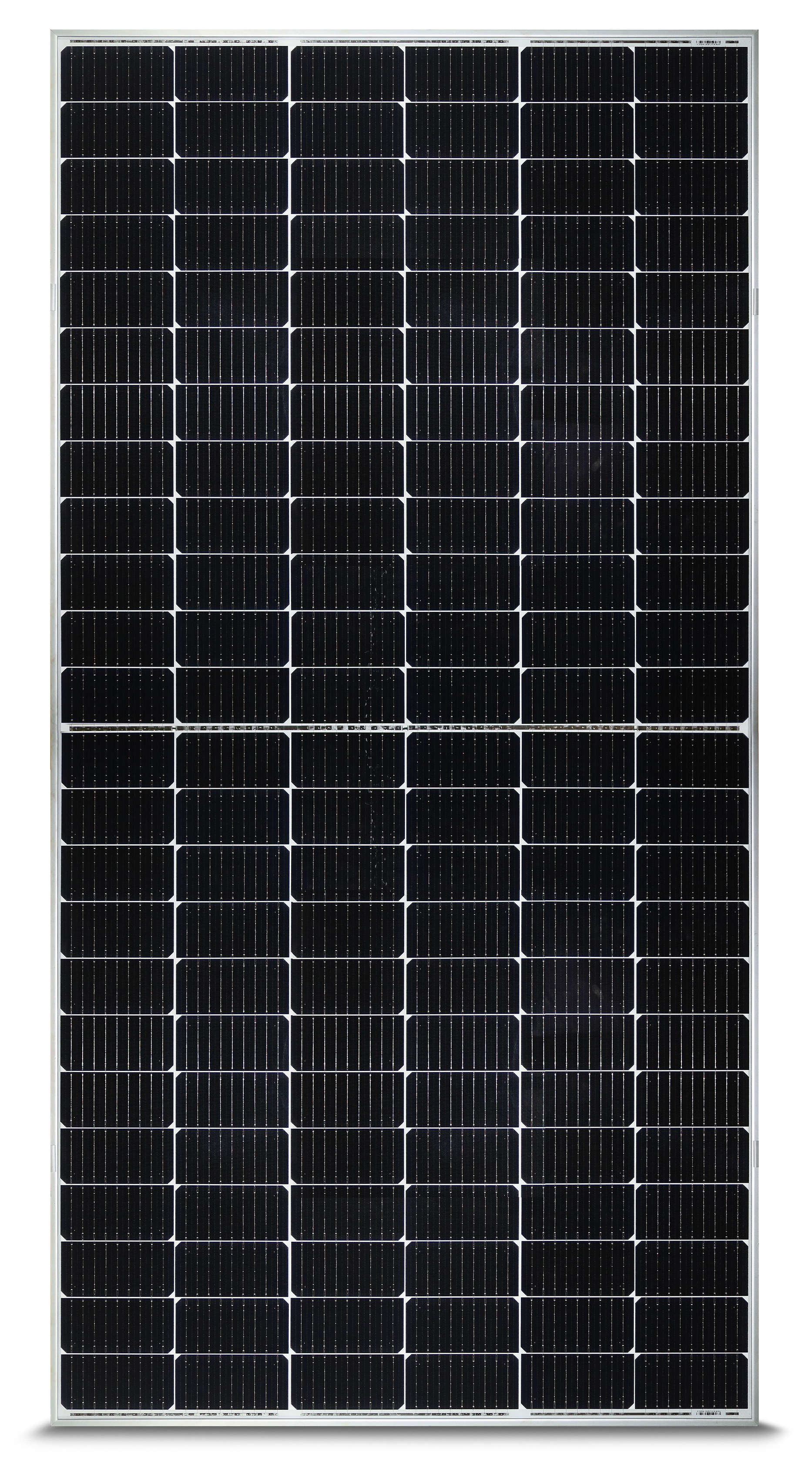 Image showing a PowerHub 3300 solar panel against a white background.